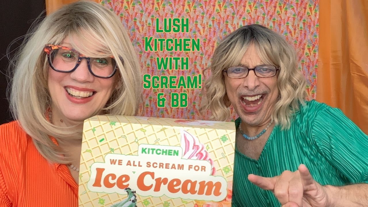 LUSH Kitchen August Ice Cream Box with Scream! & BB