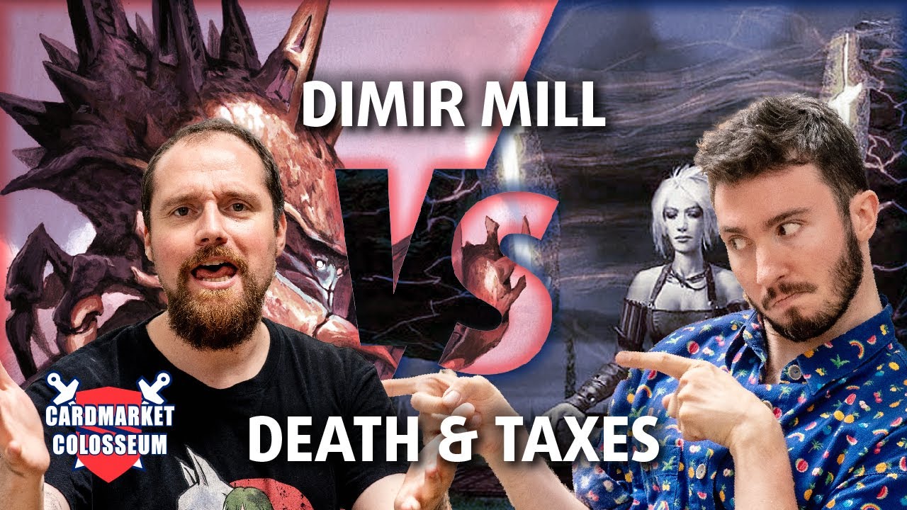 Dimir Mill Vs Death & Taxes 【 Paper Modern Gameplay 】