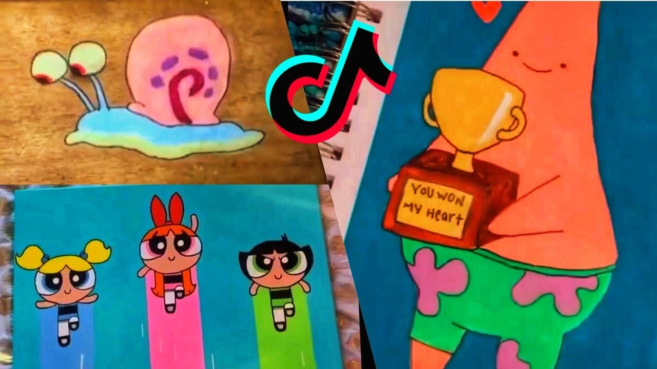 People Painting Things on TikTok for 7 Minutes Straight Part 31 | Tik Tok Art
