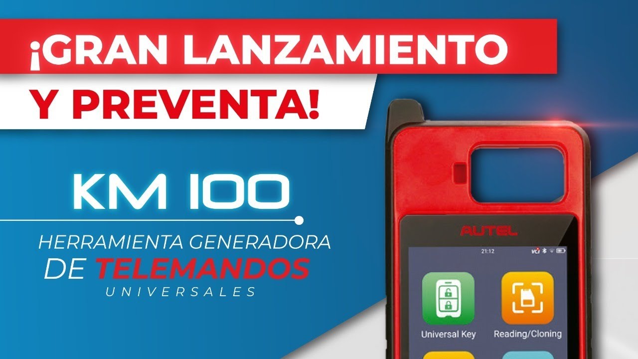 Gran lanzamiento y PREVENTA! ! AUTEL KM100 Generador de mandos !