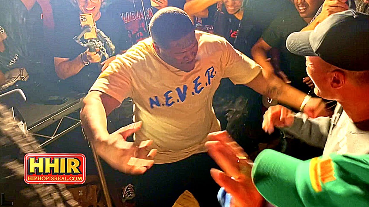 CRIP MAC MAKES THE ROOM EXPLODE AFTER A SERIES OF UNORTHODOX BARS VS AKTIVE AT GTX BATTLE OF THE BAY