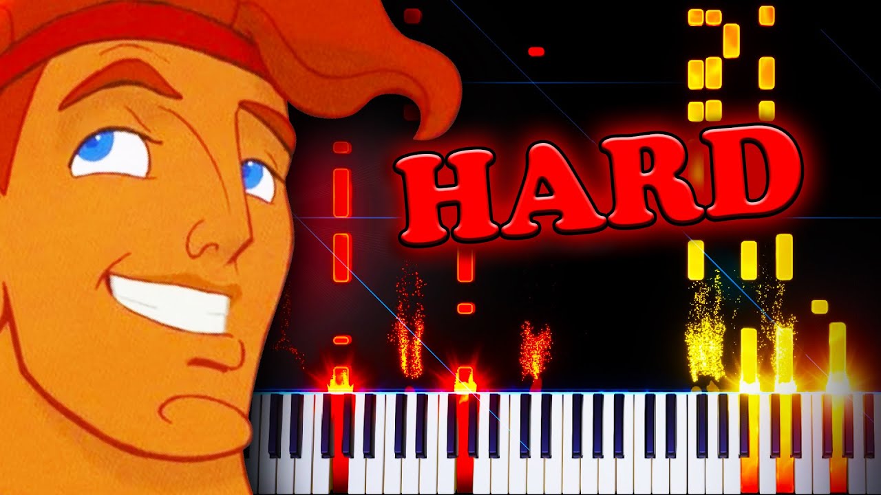 Zero to Hero (from Hercules) - Piano Tutorial