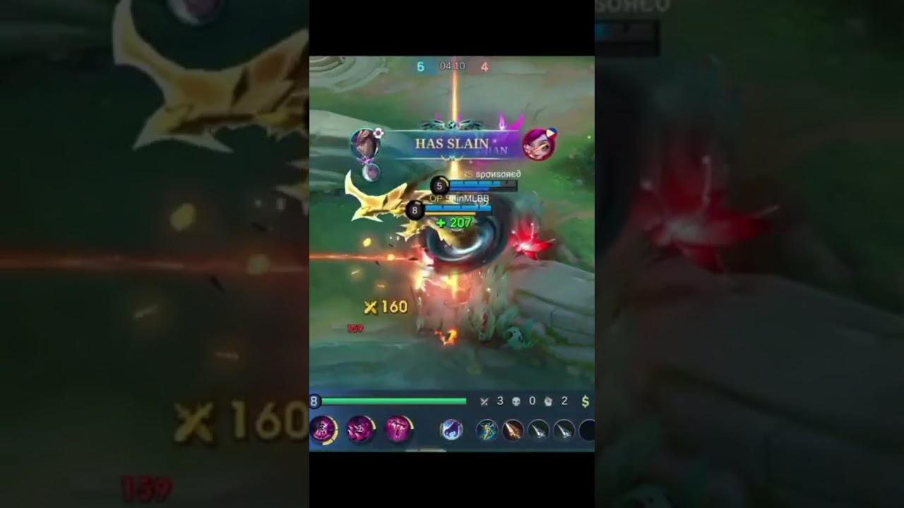 Усиленный Ханзо: лучшая сборка и эмблема #mobilelegends #sunmlbb #mlbb
