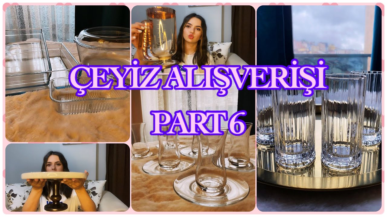 ÇEYİZ ALIŞVERİŞİ PART 6 | PAŞABAHÇE, TRENDYOL, MACROCENTER, TEDİ