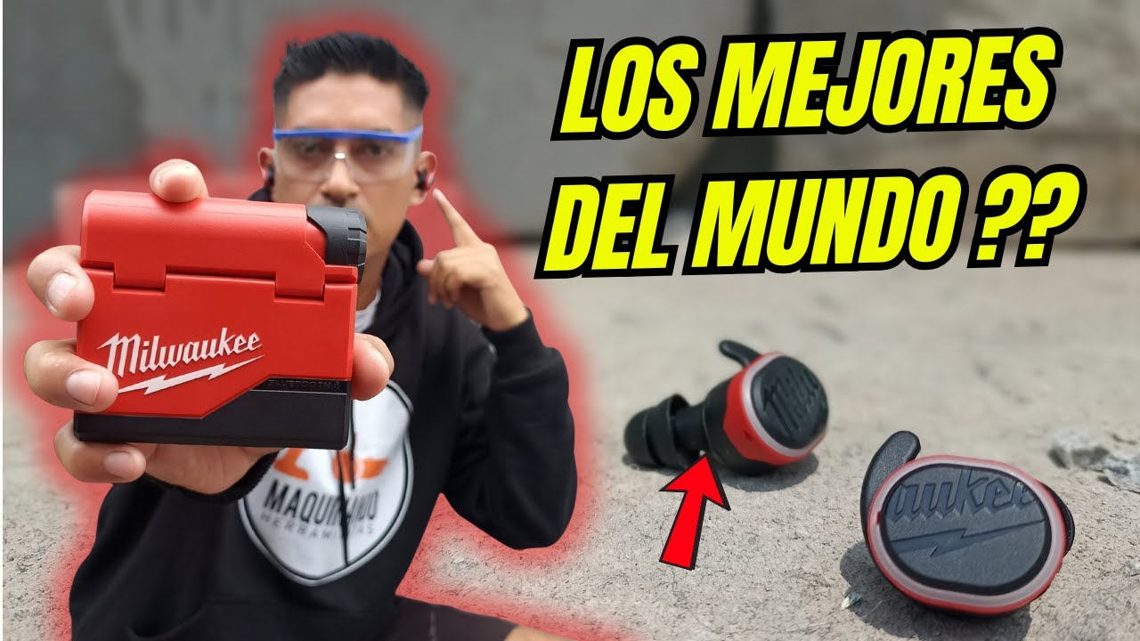 Milwaukee REDLITHIUM: ¿Los mejores audífonos del mundo?