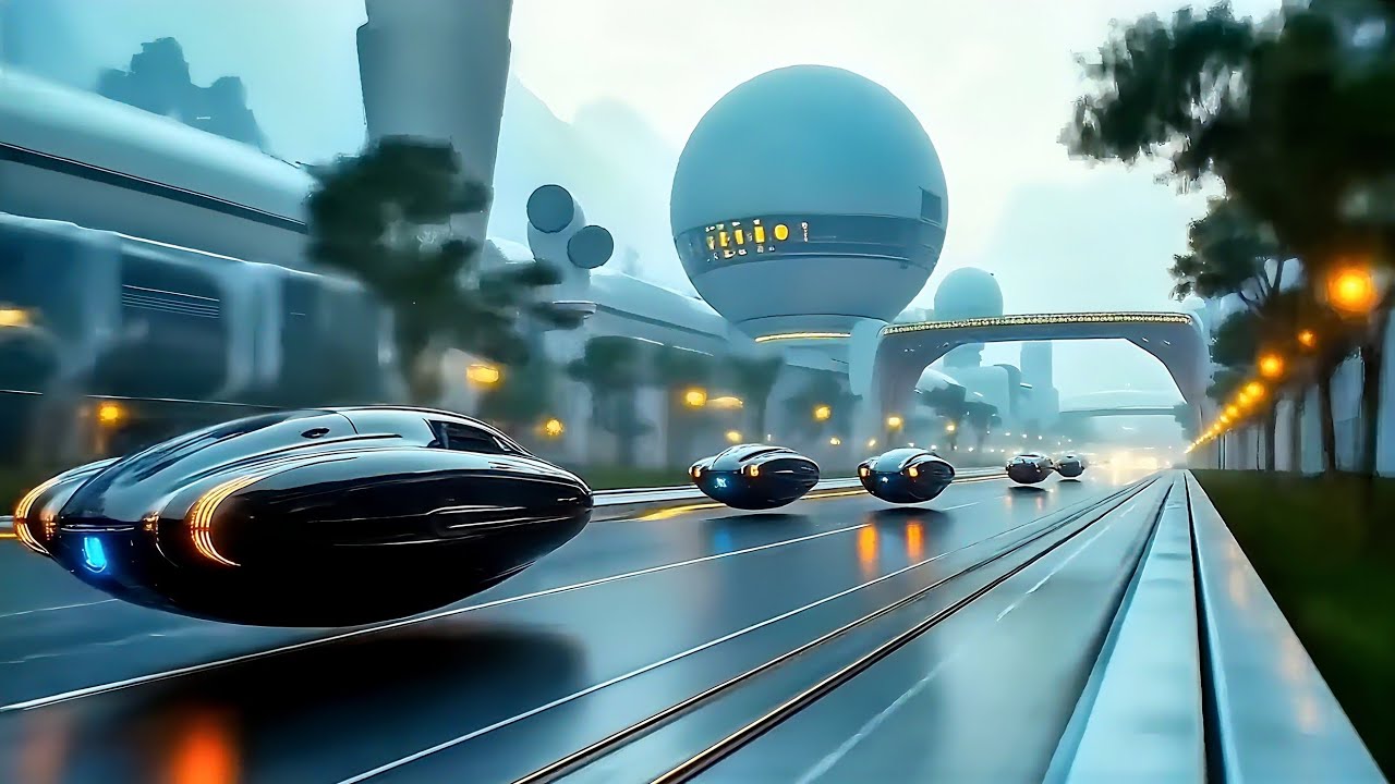 L'avenir de transport, Des voitures  a&eacute;rodynamiques et sans roues, l'&eacute;volution de la technologie. 