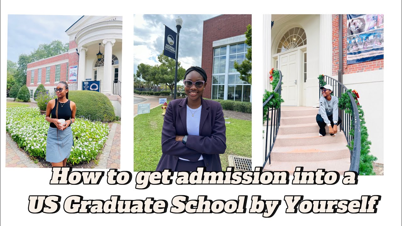 How to Gain Admission in to a US Graduate School by Yourself | 3 Simple Tips