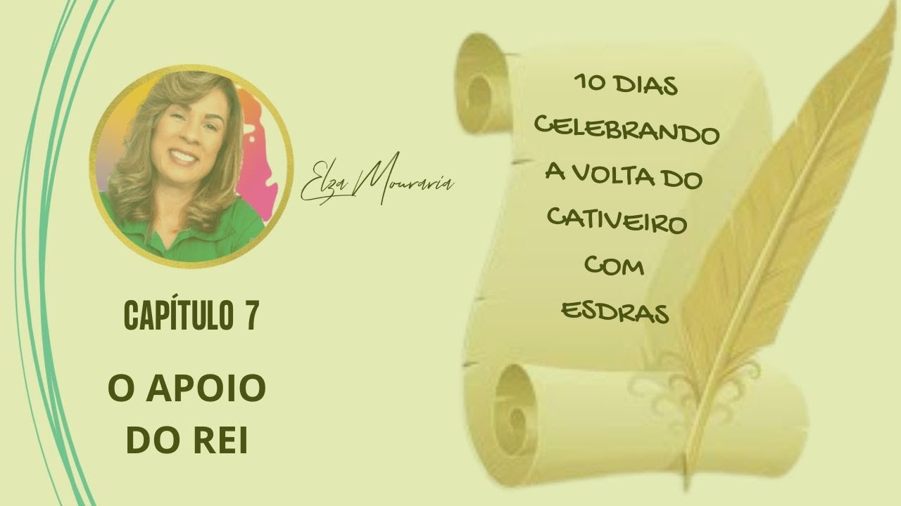 ESDRAS 7 - O APOIO DO REI  #esdras  #apoio #jerusalem #judeus #babilonia #bemdito #elzamouraria