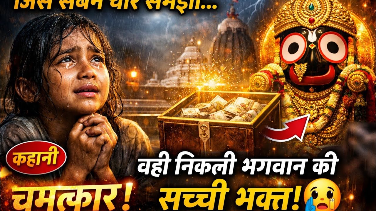 “जिसे सबने चोर समझा… वही निकली भगवान की सच्ची भक्त! 😢🙏”#BhaktiStory#EmotionalStory#MandirKiKahani