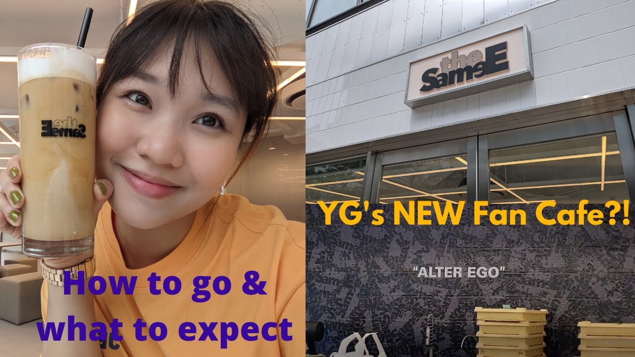 I went to YG's NEW FANCAFE The SameE & YG's NEW headquarters! | Seoul, Korea | Chingee 2021