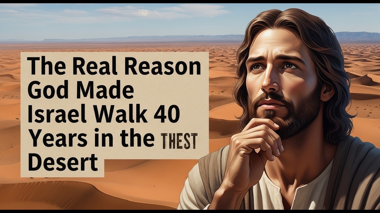 The Real Reason God Made Israel Wander 40 Years in the Wilderness (It Wasn’t Just Punishment)
