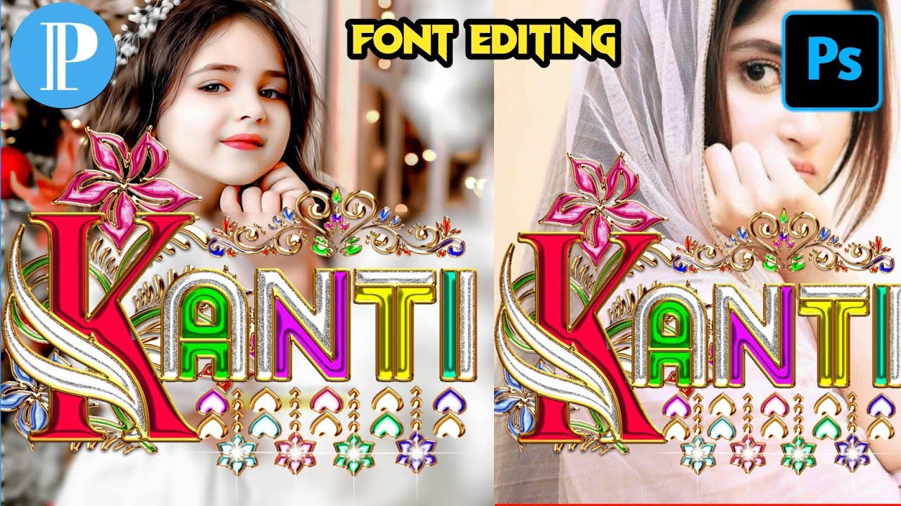 New staylish text effect || new glass font editing in piexllab PS touch Hindi tutorial 2023