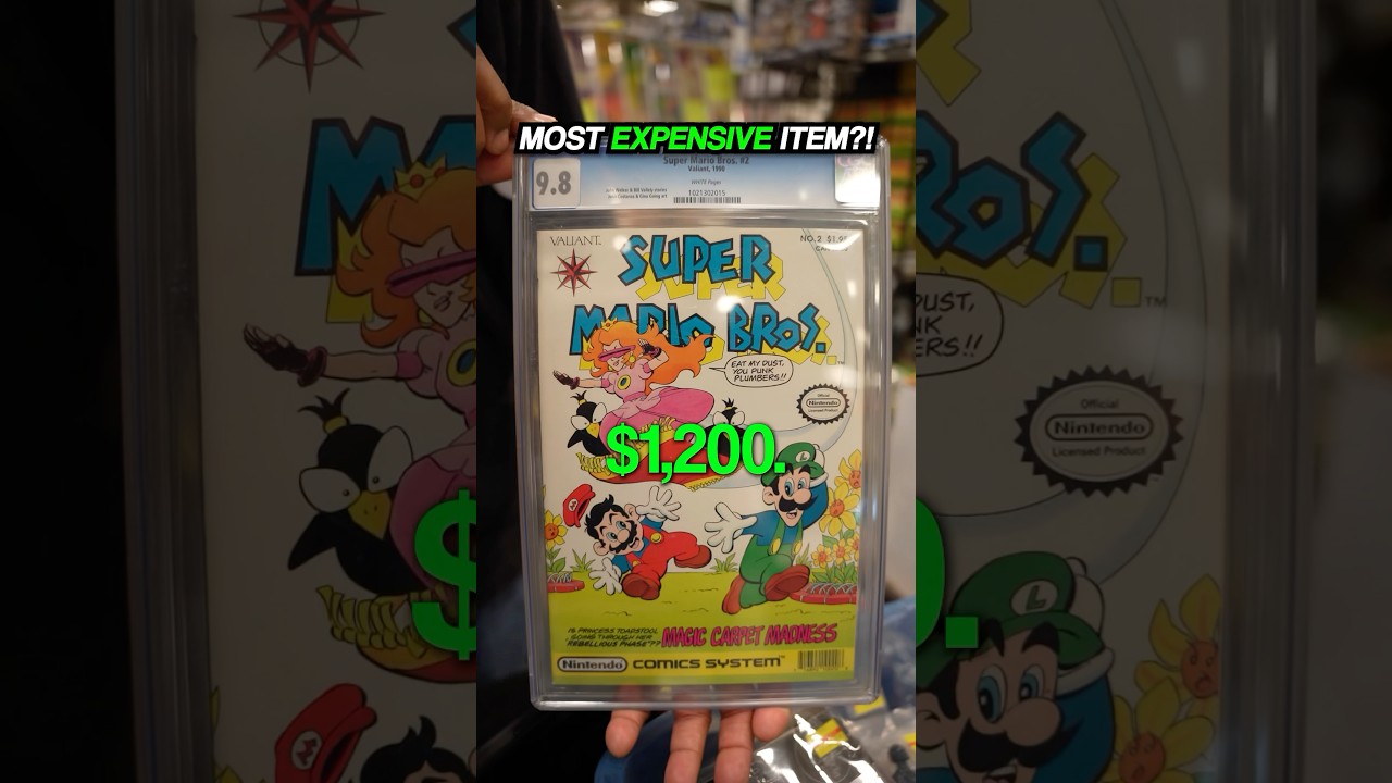 MOST EXPENSIVE ITEM?! #collectibles #collector