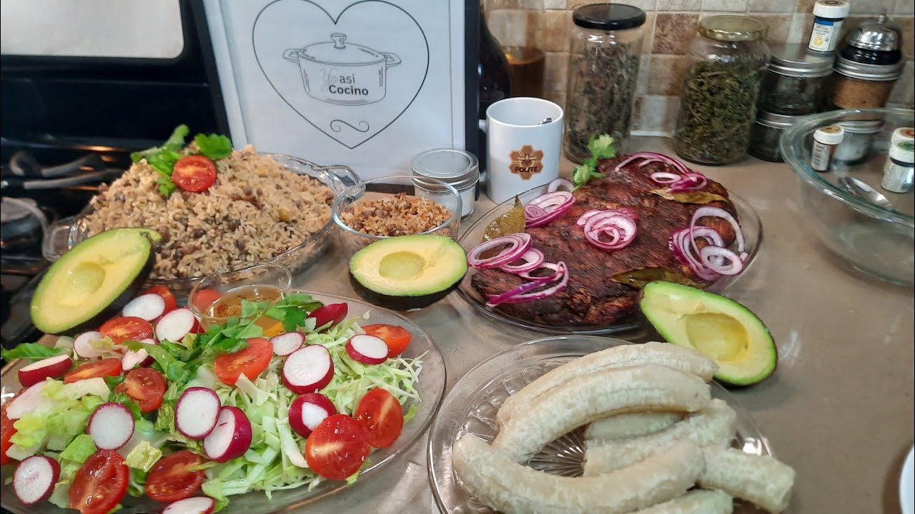 #comopreparar#almuerzo#cena#cooking #costillasdecerdo#frijol #food#arrozcoguandules (MG)Sept29 2025