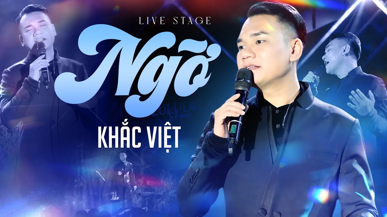 Ngỡ - Khắc Việt | Anh nhớ lại những kỷ niệm, Mà sao trong anh buồn thêm | Live performance