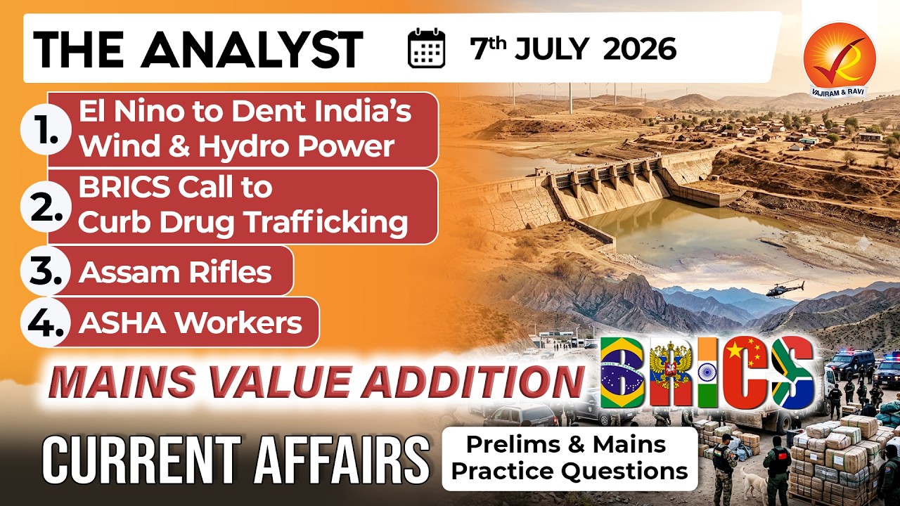 Current Affairs Today 7 Jul 2026 I UPSC Daily Current Affairs I The Hindu Analysis I The Analyst
