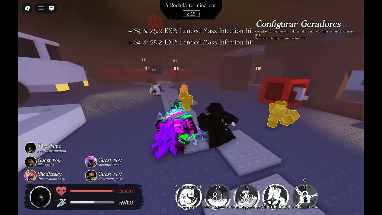 comsigui a m3 do 1x1x1x1 #roblox#forsaken