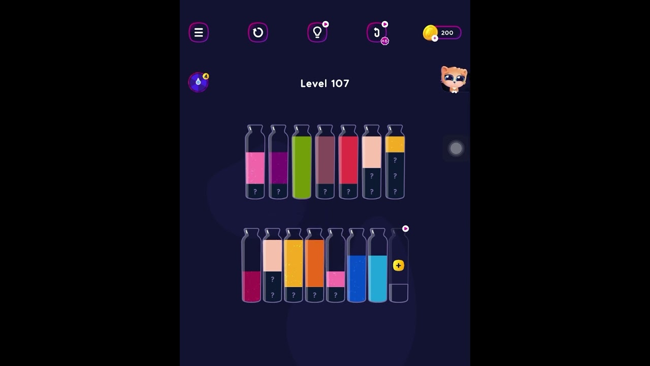 Get color levels 101 - 110