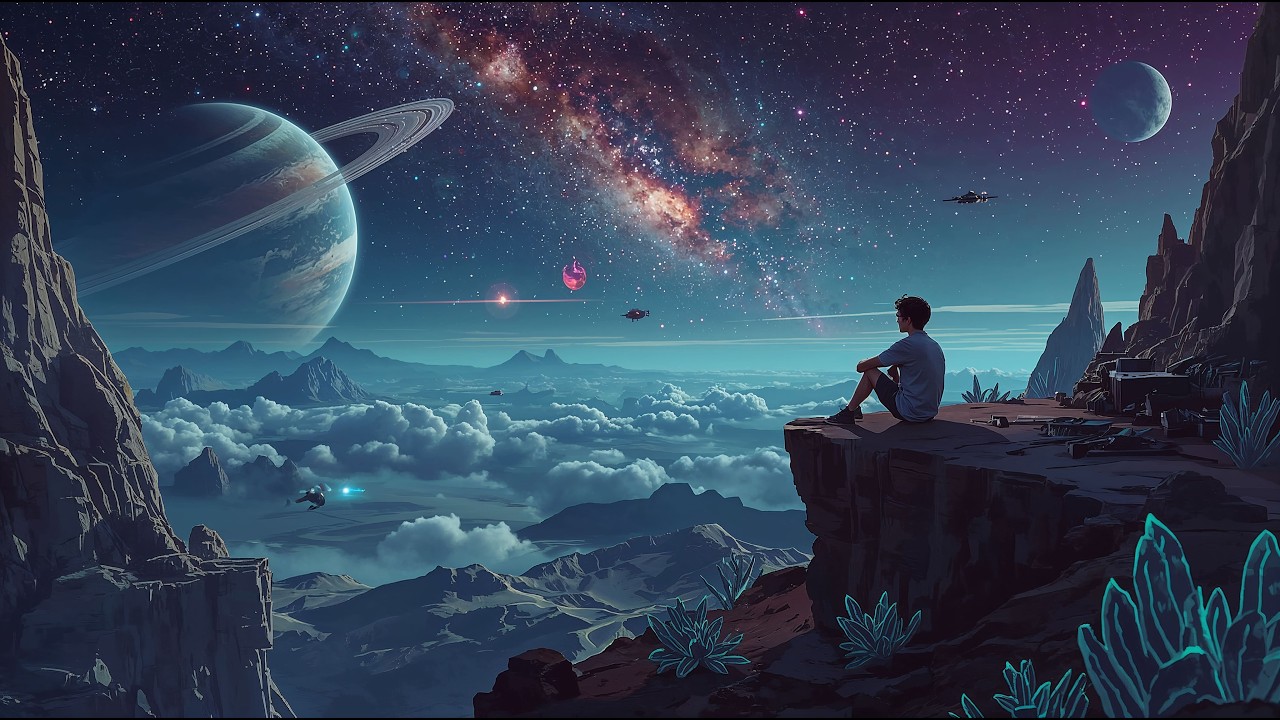 alone in the quiet cosmos