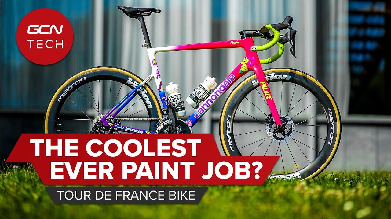 EF X Palace Custom Cannondale SuperSix EVO | Tour De France Pro Bike
