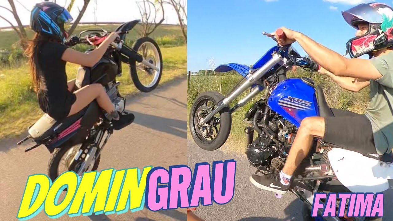 !!!DOMINGRAU FATIMA / YZ 03 / CB TWISTER / TORNADO !!! #motovlog #yz125 #tornado250 #stuntargentino 