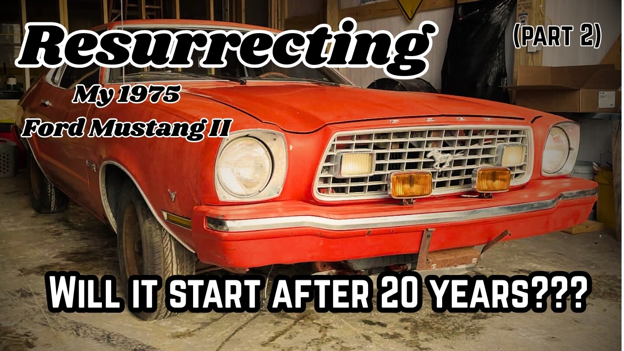 Resurrecting my 1975 Ford Mustang II (Episode 2)