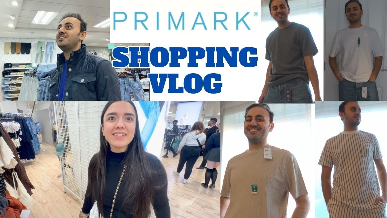 PRIMARK Shopping Haul for my Husband 🛍️ | Indian Couple in London | VLOG 159