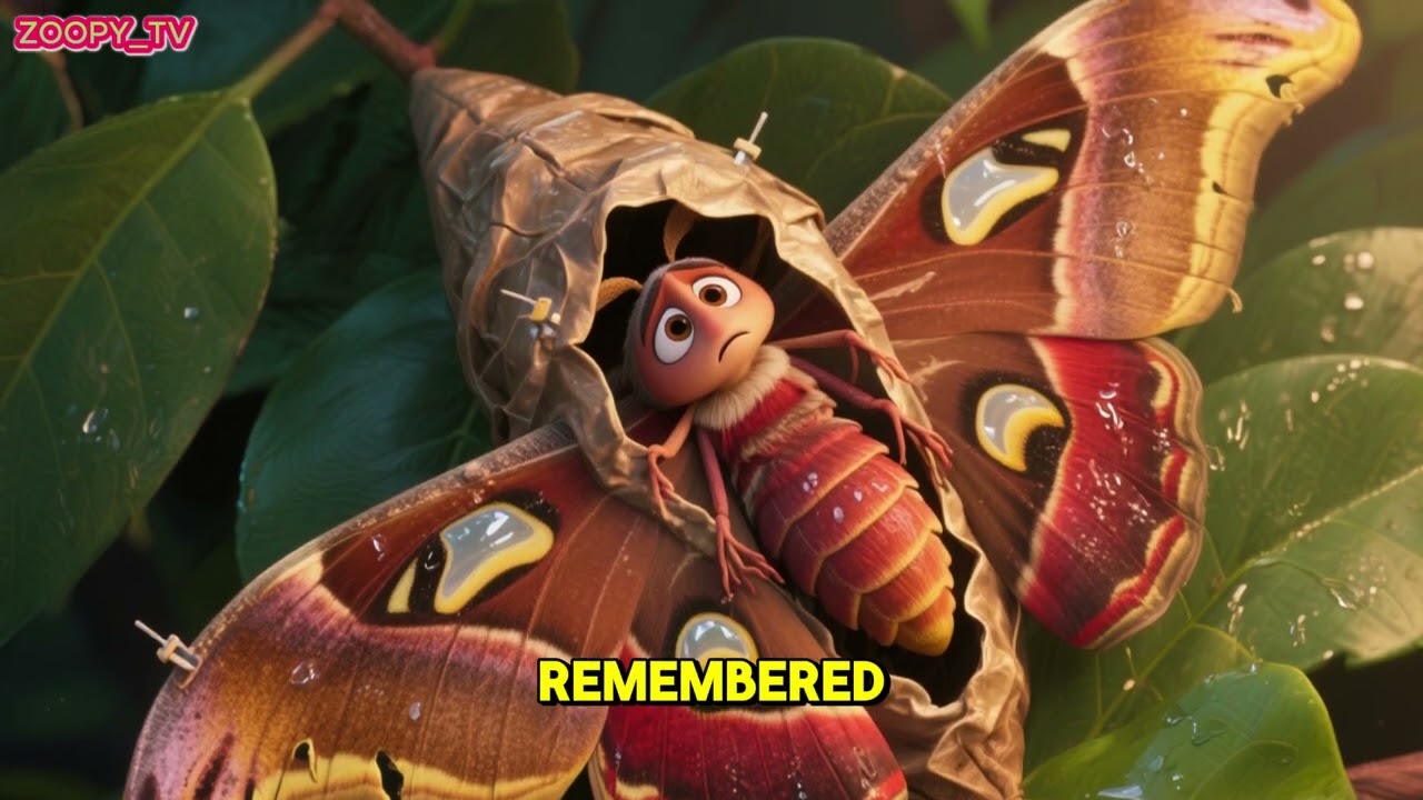 Daisy the Atlas Moth Tries One More Time | A Story About Perseverance and Believing in Yourself