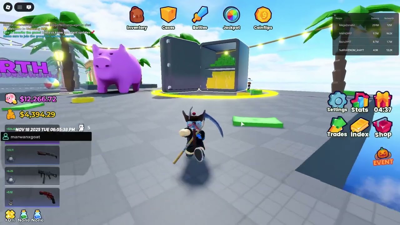 11/18/25 bDROPS ARE ON [!drops] DIAMOND GRINDING ON ROBLOX RIVALS |