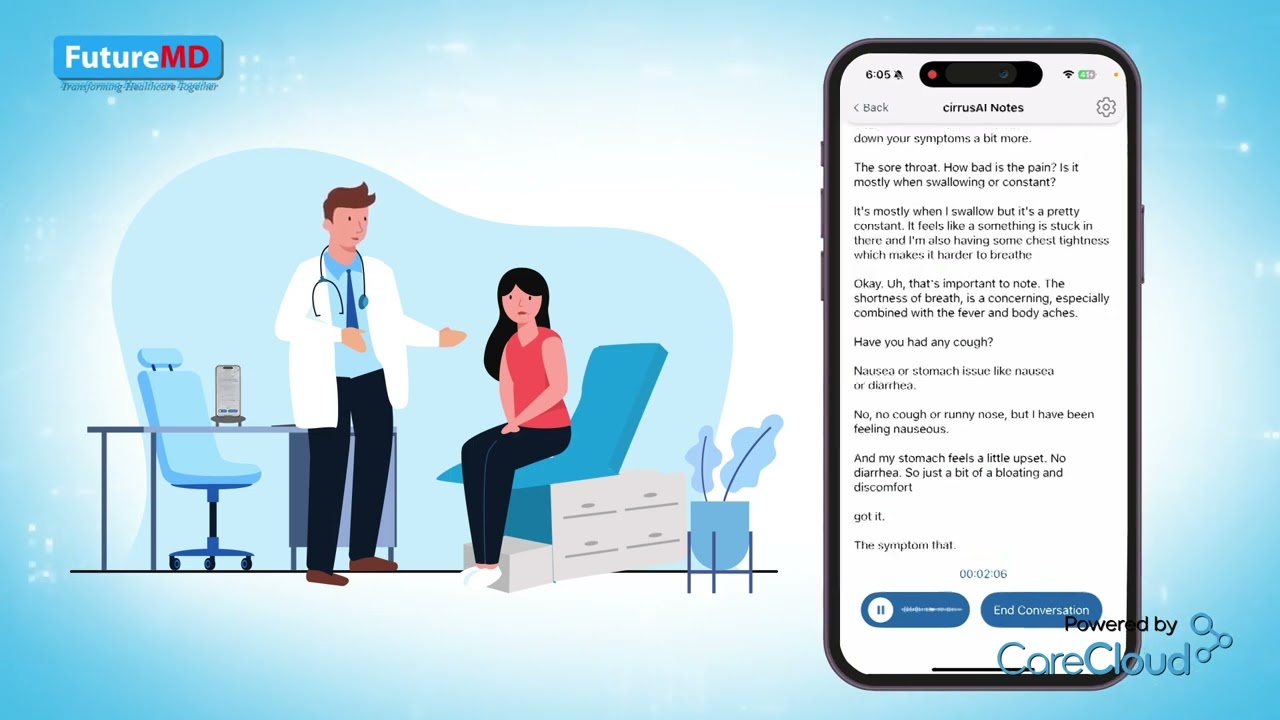 FutureMD cirrusAI - Best AI Clinical Documentation Software