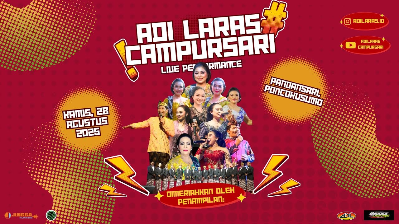 ADILARAS CAMPURSARI PIMPINAN CAK SARIMAN | LIVE PANDANSARI - PONCOKUSUMO (MALAM)