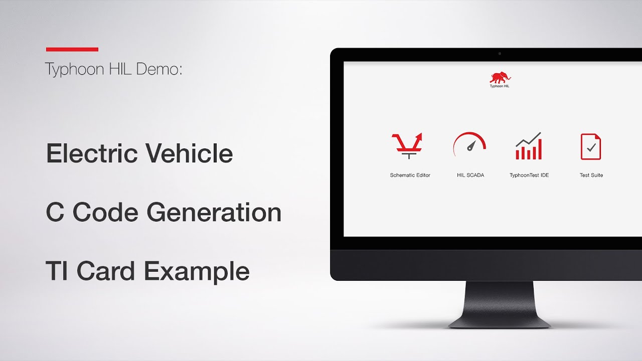Electric Vehicle, C Code Generation, and TI Card Example | Demo