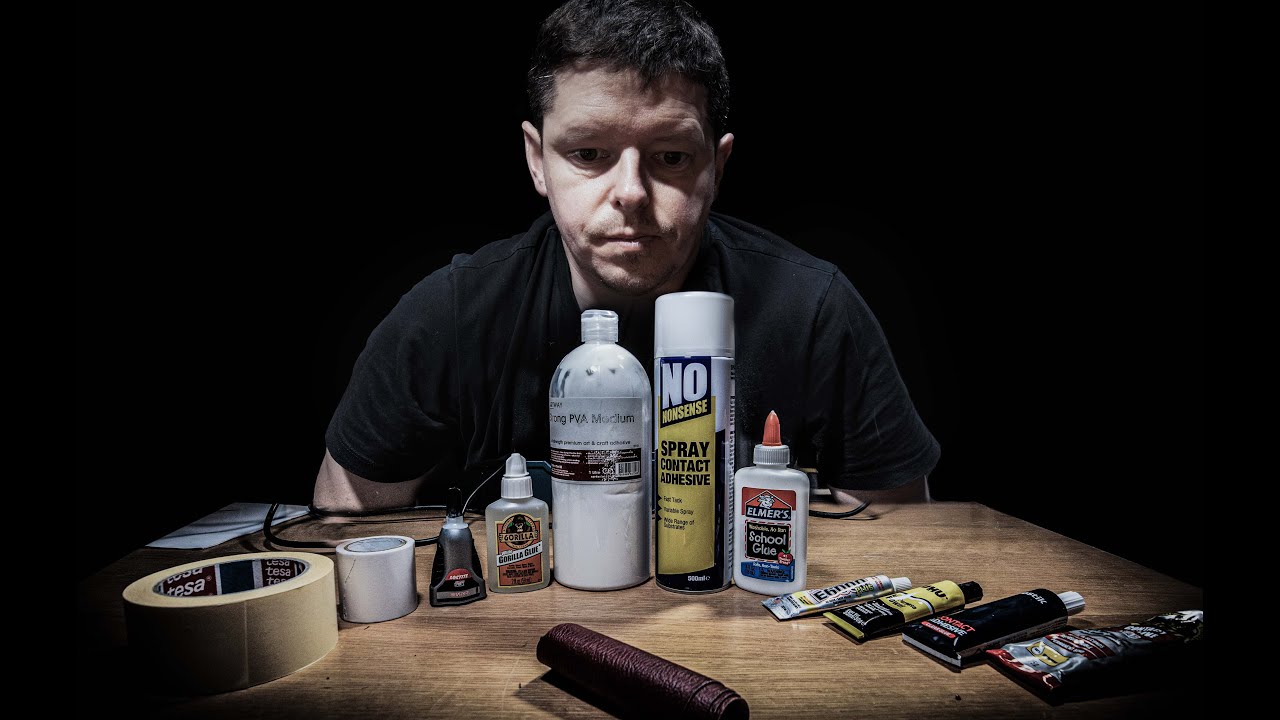 What glue is best for your camera leatherette? Testing some suggested adhesives for camera repair!
