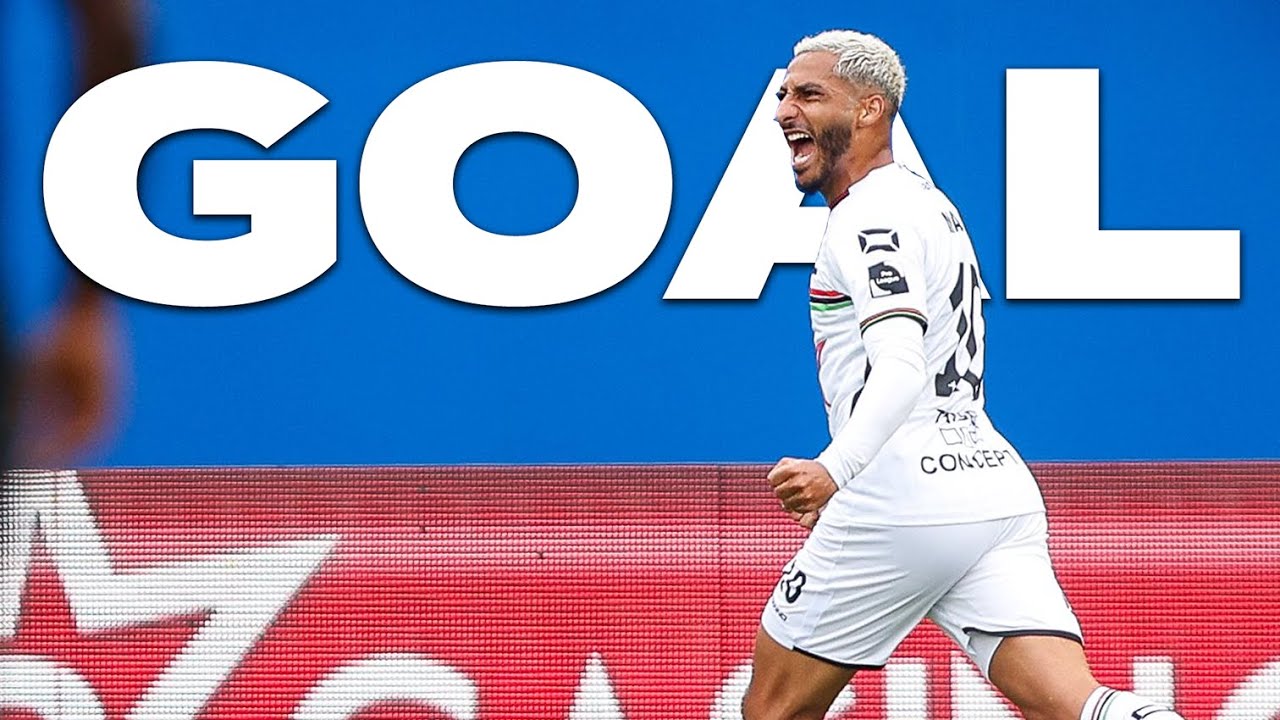 GOAL! Youssef Maziz maakt de 1 - 0 tegen KRC Genk