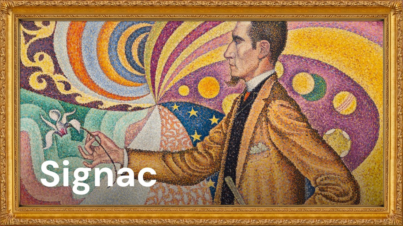 Vibrant Harbor & Colorful Therapy | Paul Signac Museum Screensaver (4K)