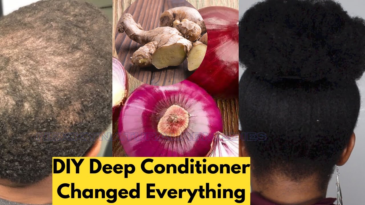 How I Use Ginger and Onion For Unstopable Hair Growth