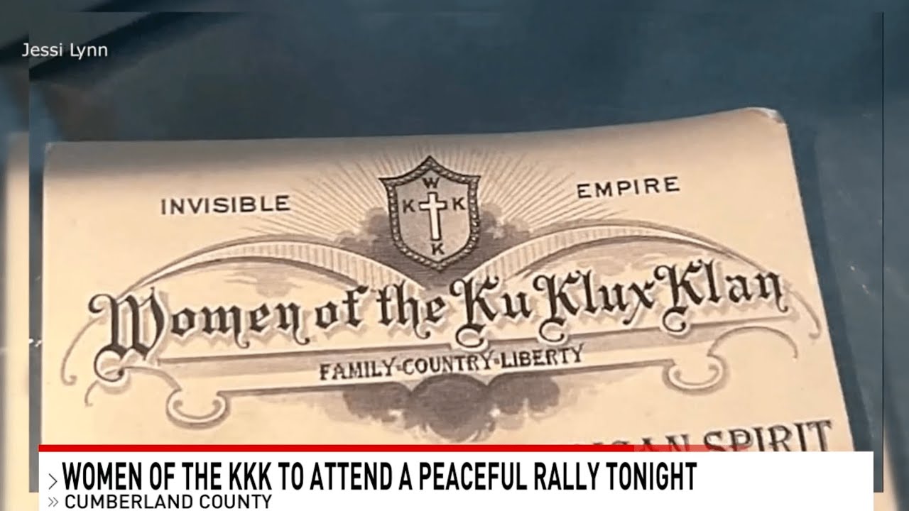 Fatima Moien: Women of the Klu Klux Klan, Mechanicsburg, PA - CBS21 News at 6:30 am | WHP-TV