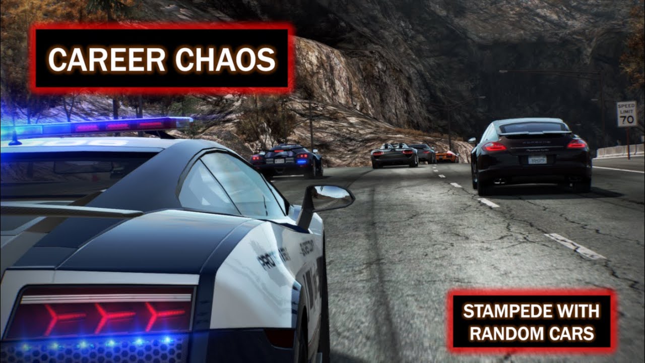 CAREER CHAOS - STAMPEDE WITH RANDOM CARS