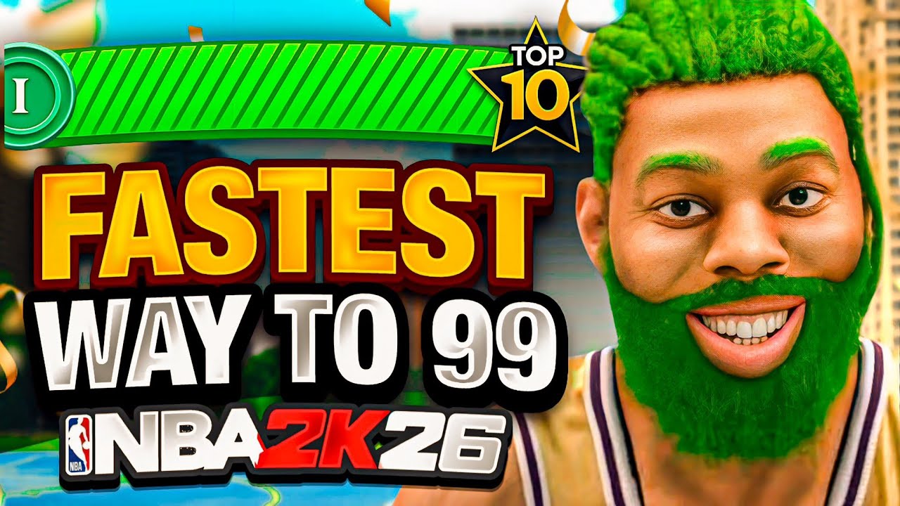 NBA 2K26 FASTEST 99 OVERALL METHOD AND MAX BADGES !!! FASTEST 99 OVERALL METHOD AND BADGES