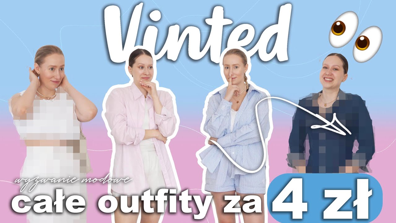 KUPUJEMY SOBIE UBRANIA ZA 1 ZŁ NA VINTED | WYZWANIE Z ASHPLUMPLUM