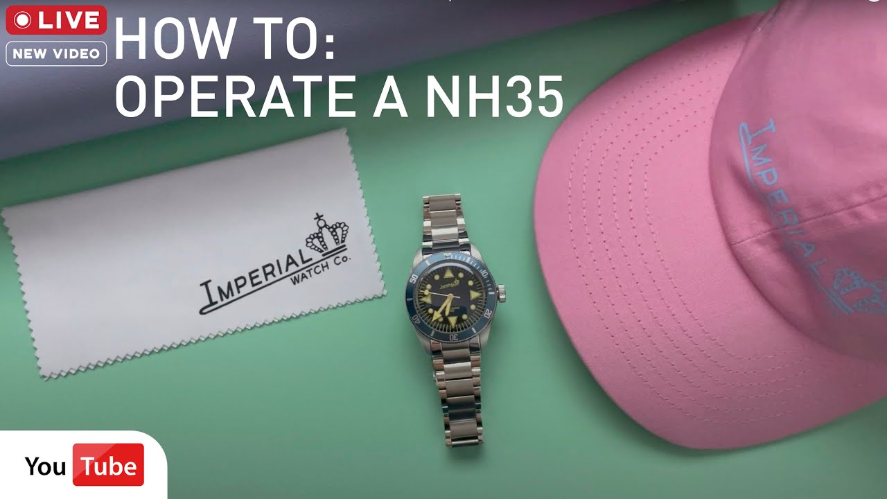 How to use an Automatic Watch - Seiko NH35 Tutorial from Imperial Watch Co.