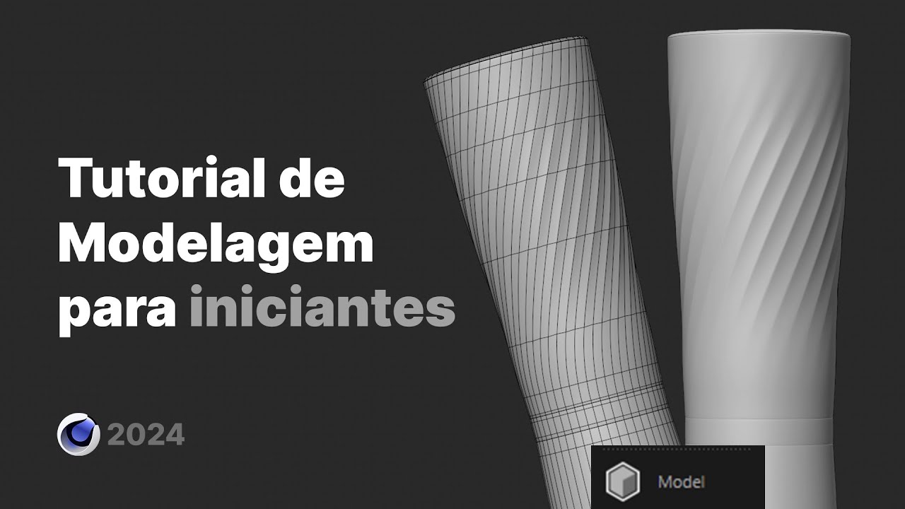 Tutorial de Modelagem para iniciantes - Cinema 4D 2024