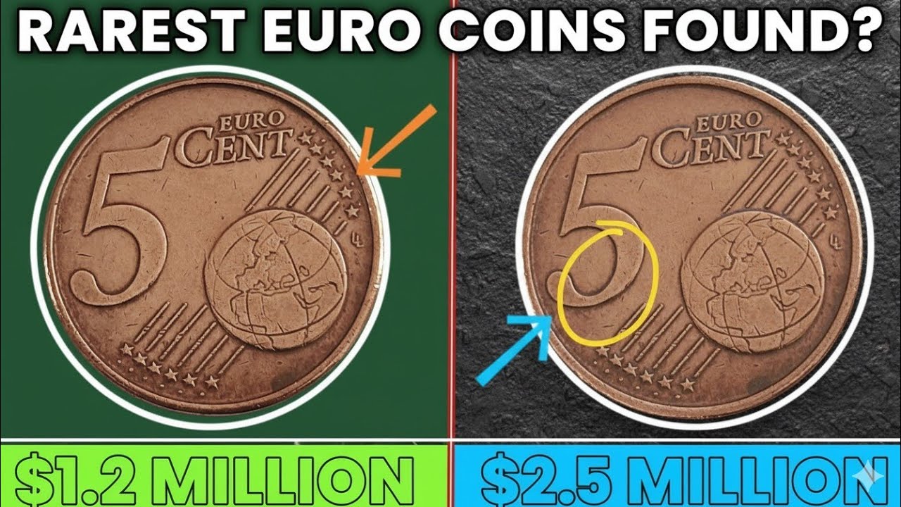 This 5 Euro Cent Be Worth $14,000,000? Rarest Euro Coin Revealed