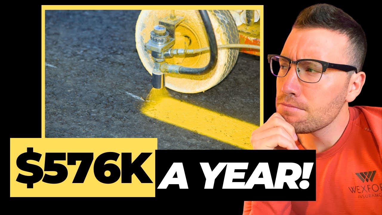 How to Start a Parking Lot Striping Business ($576K/year)
