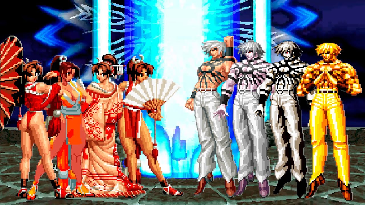 [KOF Mugen] Mai Shiranui Team vs Orochi Team