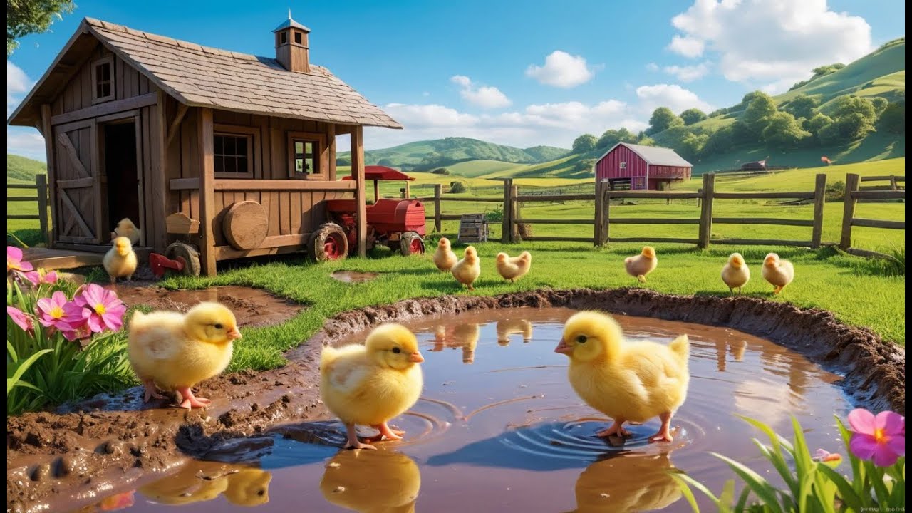 Chicken Parade on the Farm Lane | Energetic Nursery Rhymes for Kids | Fun Toddler Songs