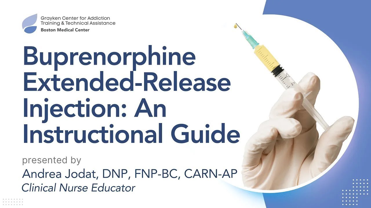 Buprenorphine Extended-Release Injection: An Instructional Guide