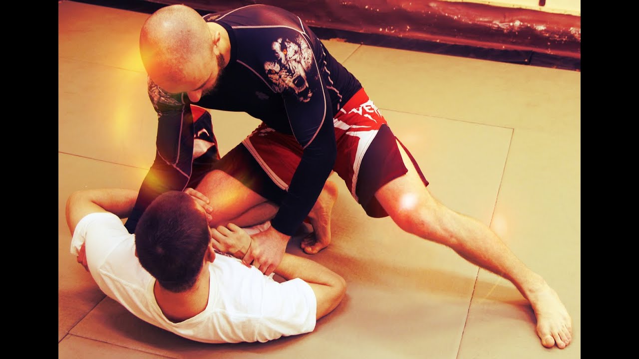 Урок   2  Проход закрытого гарда, колено на животе и рычаг локтя  Close guard pass, armbar