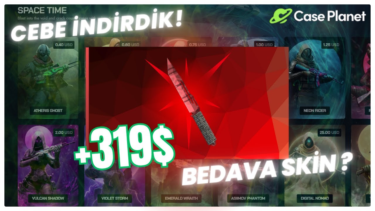 Sitedeki Karla Envanter Dizdim! Bıçak çektim! | Şanslı Kasa açılımı!