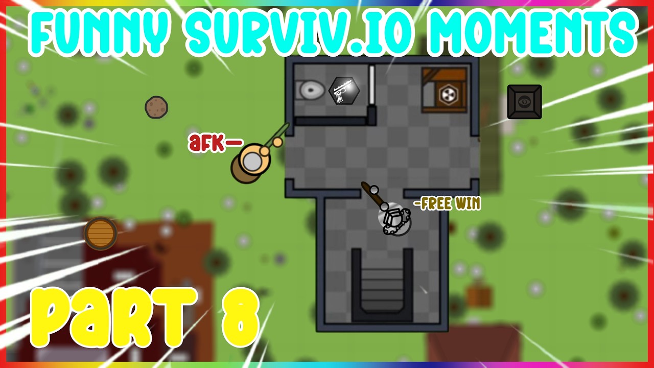 FUNNY SURVIV.IO MOMENTS PART 9